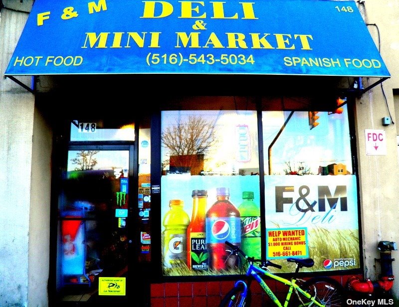 Busy Deli in heart of Long Beach's business section.  Includes 7 - Beach Commercial for sale in Long Beach, New York on Beachhouse.com