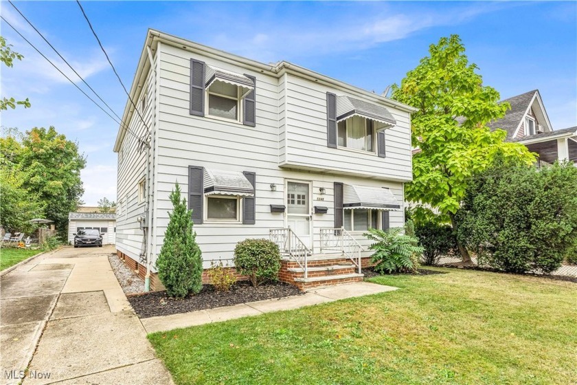 This 1957 Western Lakewood duplex with 2 car garage is located - Beach Townhome/Townhouse for sale in Lakewood, Ohio on Beachhouse.com