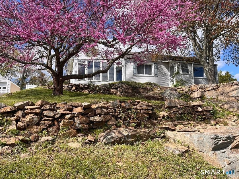 Serene location perched on a hilltop with beautiful stone - Beach Home for sale in East Haven, Connecticut on Beachhouse.com