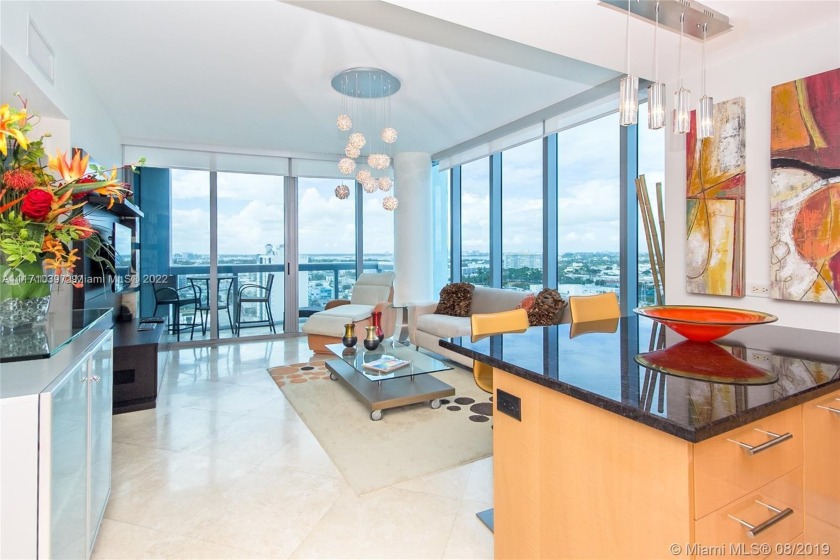 STUNNING INTRACOASTAL, SUNSET, CITY & partial ocean view from - Beach Condo for sale in Miami Beach, Florida on Beachhouse.com