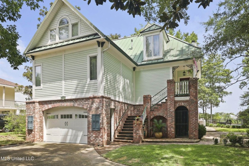 WATERFRONT LIVING WITH A POOL + DEEP WATER ACCESS and a BRAND - Beach Home for sale in D Iberville, Mississippi on Beachhouse.com