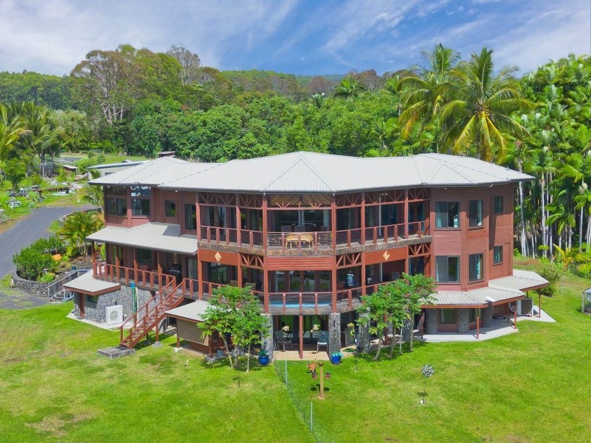 Commanding ocean views, timeless architecture, and handcrafted - Beach Home for sale in Hilo, Hawaii on Beachhouse.com