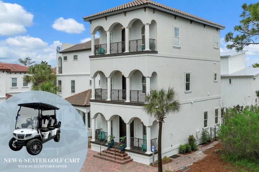 NEW 6-Seater Golf Cart included with an acceptable offer!! - Beach Home for sale in Santa Rosa Beach, Florida on Beachhouse.com