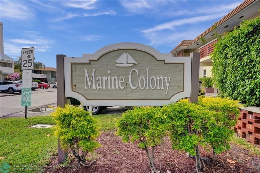 Are you a boater?  Marine Colony is located just west of the - Beach Condo for sale in Pompano Beach, Florida on Beachhouse.com