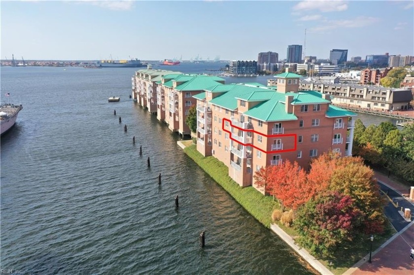 Enjoy the comfort and ease of condo living with views of The - Beach Condo for sale in Norfolk, Virginia on Beachhouse.com