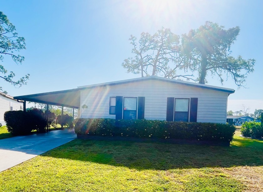 Nestled within a gated golf community, this stunning two-bedroom - Beach Home for sale in North Fort Myers, Florida on Beachhouse.com