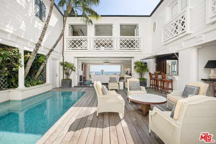 This captivating Malibu estate offers beachfront living with - Beach Home for sale in Malibu, California on Beachhouse.com