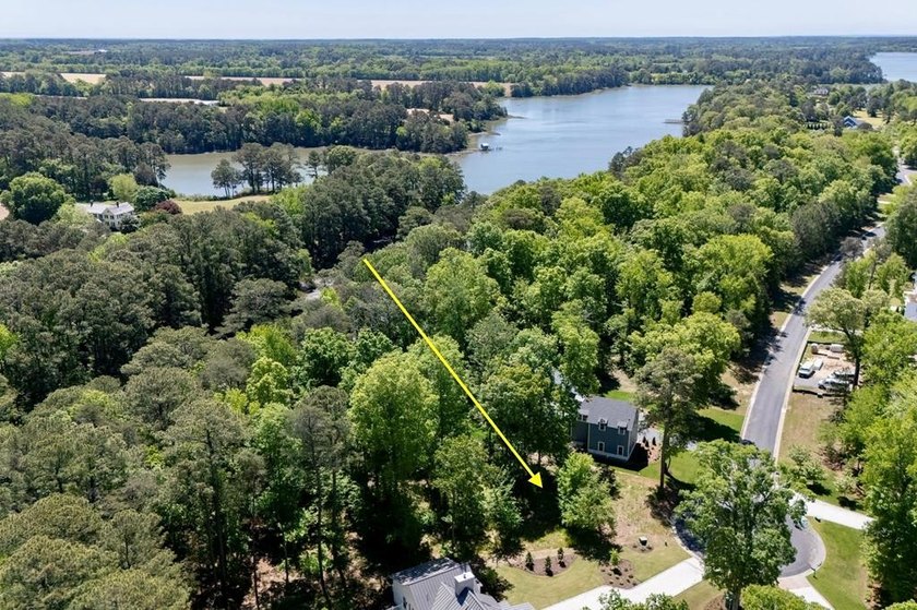 OVER AN ACRE HOMESITE! 71 Creekside is ideally located in the - Beach Lot for sale in Cape Charles, Virginia on Beachhouse.com