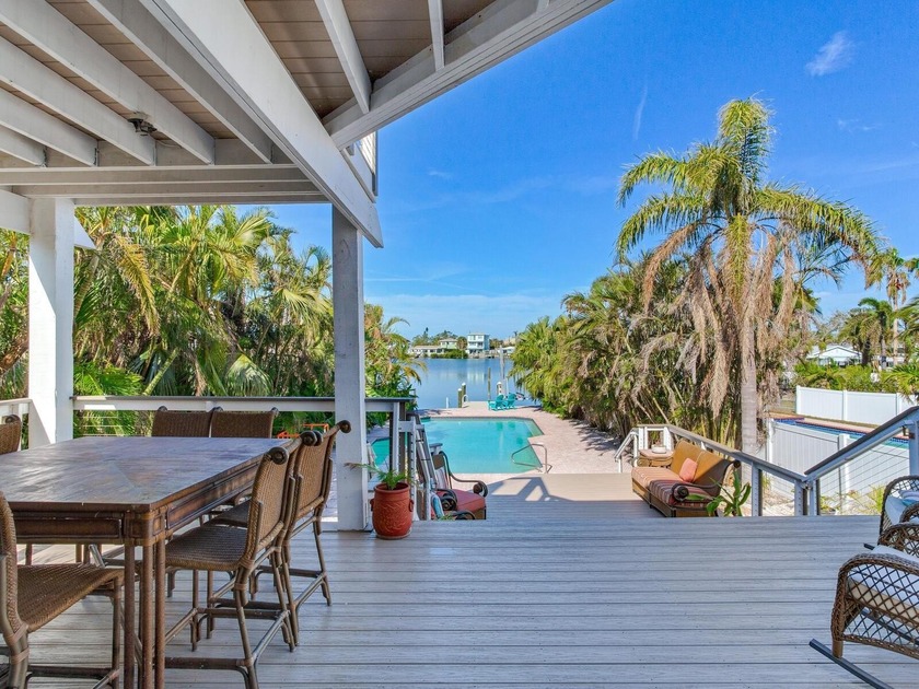 ELEVATED WATERFRONT LIVING | POOL | PRIVATE DOCK | NEW ADDITION - Beach Home for sale in Madeira Beach, Florida on Beachhouse.com