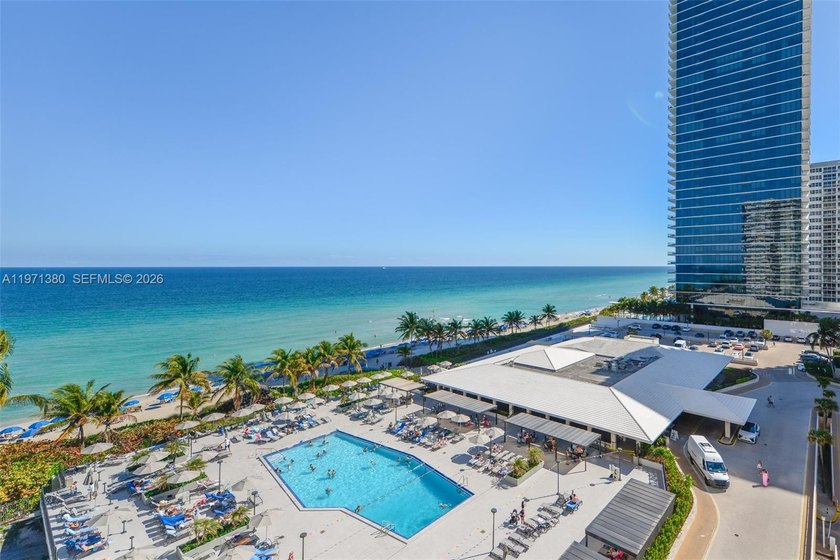 Rarely available south-facing line at The Hemispherespletely - Beach Condo for sale in Hallandale Beach, Florida on Beachhouse.com