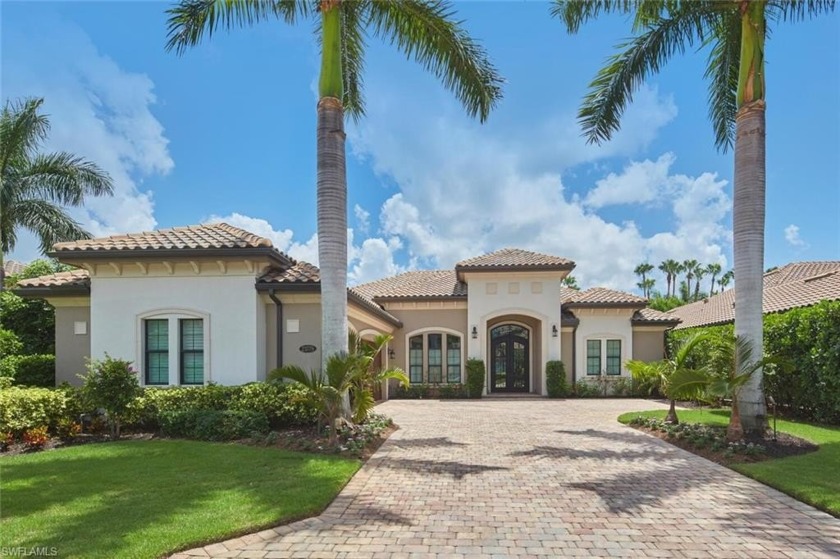 Enter through a set of beautiful wrought iron French doors...a - Beach Home for sale in Estero, Florida on Beachhouse.com