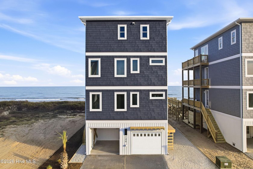 Introducing a newly constructed oceanfront estate in Surf City - Beach Home for sale in Surf City, North Carolina on Beachhouse.com
