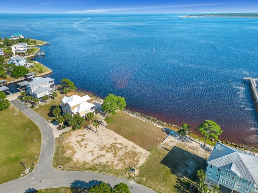 Amazing views from this waterfront lot with BRAND NEW SEAWALL in - Beach Lot for sale in Panacea, Florida on Beachhouse.com