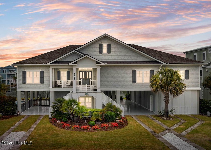 Experience the pinnacle of coastal luxury with this grand - Beach Home for sale in Sunset Beach, North Carolina on Beachhouse.com