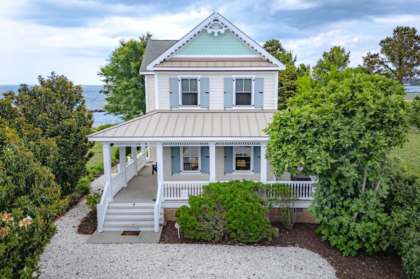 Discover the exceptional lifestyle offered by this exquisite 4 - Beach Home for sale in Cape Charles, Virginia on Beachhouse.com