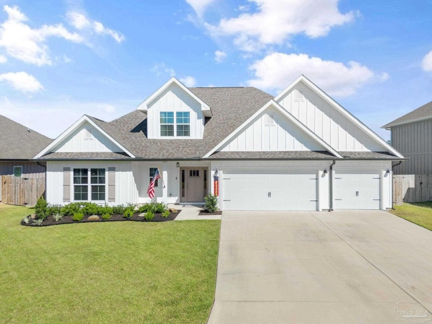 Welcome to this beautiful 3,159 square foot craftsman style home - Beach Home for sale in Gulf Breeze, Florida on Beachhouse.com