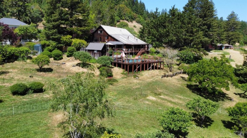 The Albion River cuts through this 3-acre parcel. The water - Beach Home for sale in Comptche, California on Beachhouse.com