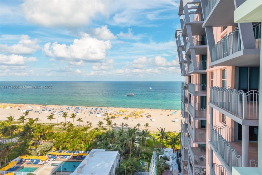 A birds-eye view from every room of the ocean and SoBe sets the - Beach Condo for sale in Miami Beach, Florida on Beachhouse.com