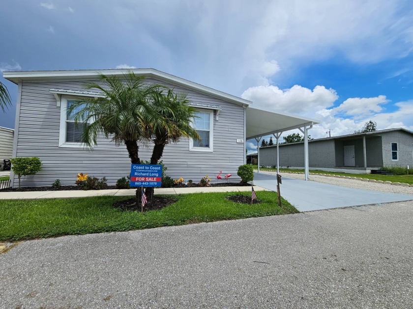 This home is located in Island Vista Estates MHP! This is an All - Beach Home for sale in North Fort Myers, Florida on Beachhouse.com