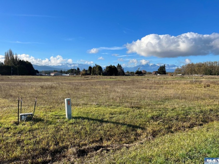 Prime 1 acre building lot with Olympic Mountain View and paved - Beach Lot for sale in Sequim, Washington on Beachhouse.com
