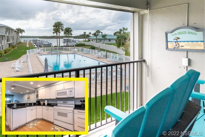 Great river views AND a deeded BOAT SLIP on the Intracoastal are - Beach Condo for sale in New Smyrna Beach, Florida on Beachhouse.com