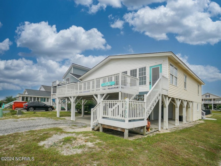 Unobstructed views and direct beach access can be yours from - Beach Home for sale in Oak Island, North Carolina on Beachhouse.com