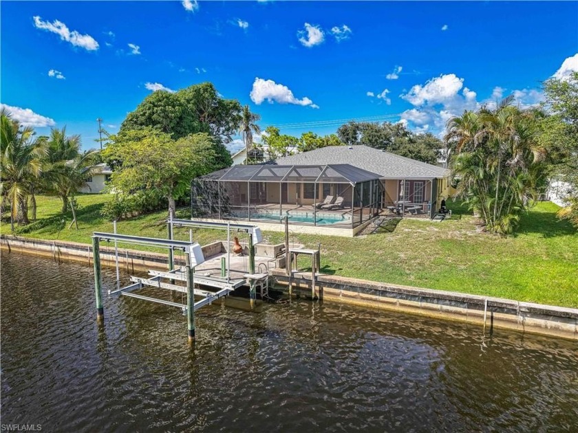 Welcome to this Gulf access pool home with dock, offering the - Beach Home for sale in Cape Coral, Florida on Beachhouse.com