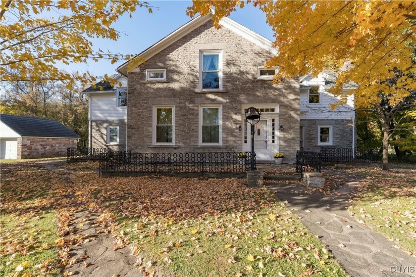 Handsome, historic 4000 sq. ft. Sackets Harbor stone farmhouse - Beach Home for sale in Hounsfield, New York on Beachhouse.com