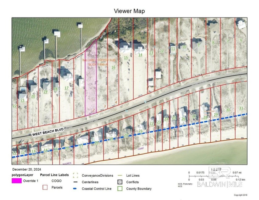 Rare South-Side LAGOON FRONT LOT available! This 77' lot has - Beach Lot for sale in Gulf Shores, Alabama on Beachhouse.com