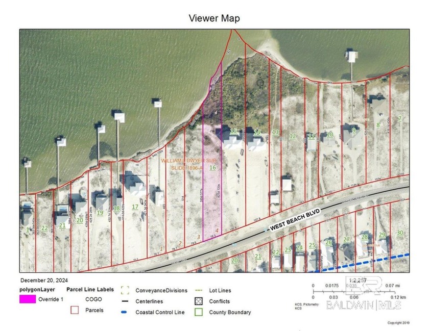 Rare South-Side LAGOON FRONT LOT available! This 78' lot has - Beach Lot for sale in Gulf Shores, Alabama on Beachhouse.com