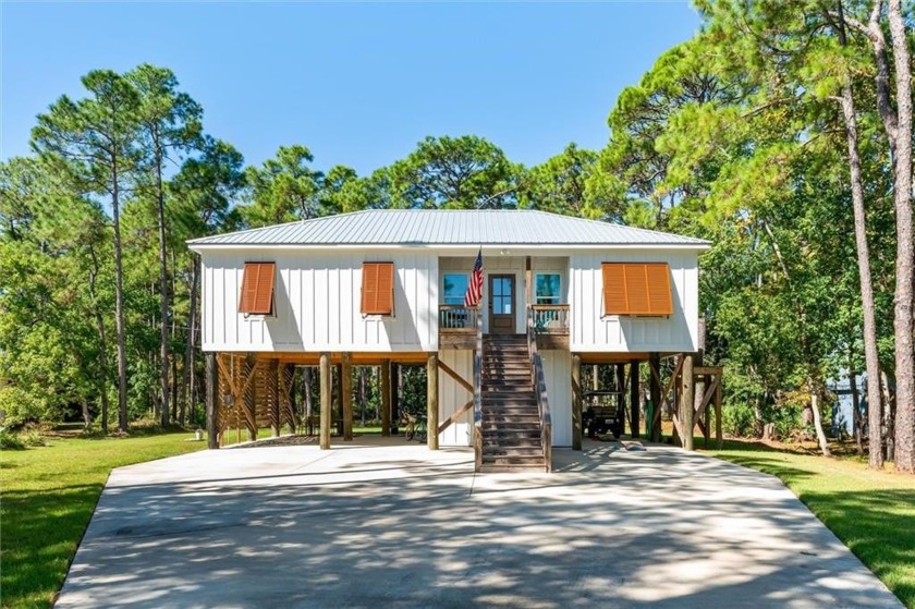 **GOLD FORTIFIED, NO FLOOD INSURANCE CURRENTLY REQUIRED!** - Beach Home for sale in Dauphin Island, Alabama on Beachhouse.com