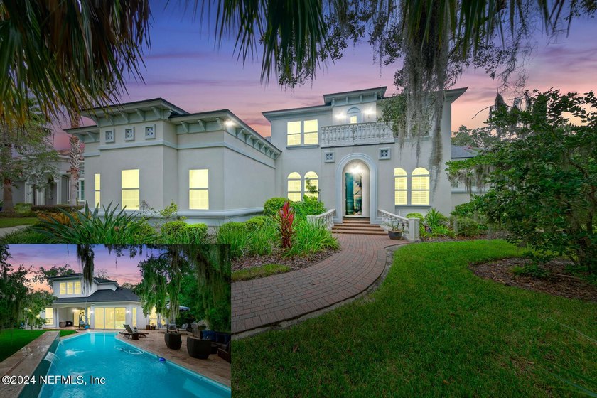 POOL PARTY READY! Welcome to this luxurious modern home, a five - Beach Home for sale in Ponte Vedra Beach, Florida on Beachhouse.com