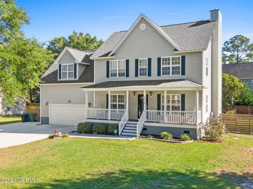 Nestled within the exclusive Chadwick Shores gated community - Beach Home for sale in Sneads Ferry, North Carolina on Beachhouse.com