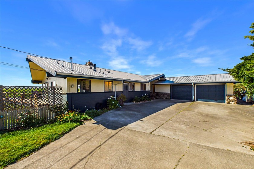 Set against open fields with sweeping western views, this Loleta - Beach Home for sale in Loleta, California on Beachhouse.com