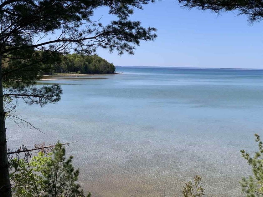 Beautiful lakefront building site close to town overlooking the - Beach Lot for sale in Beaver Island, Michigan on Beachhouse.com