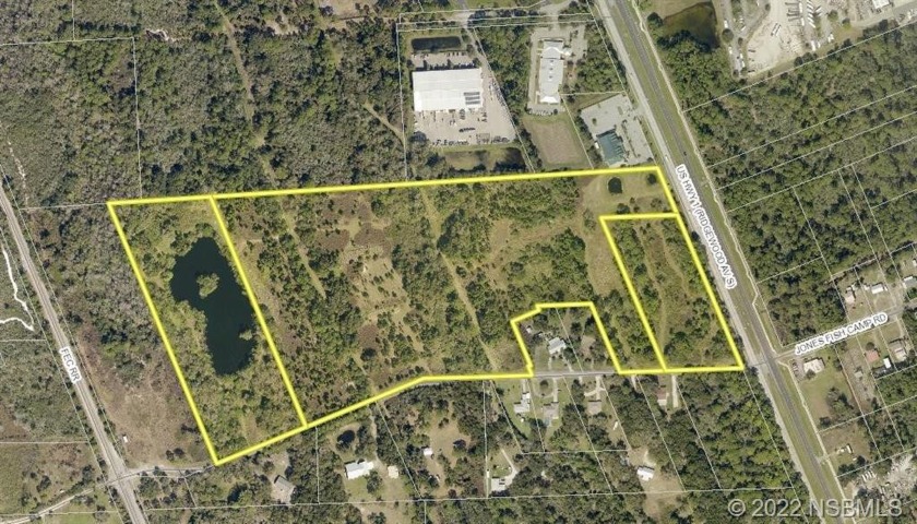 44.2-ACRE PLANNED UNIT DEVELOPMENT (PUD) WITH APPROVAL FOR 109 - Beach Acreage for sale in Edgewater, Florida on Beachhouse.com