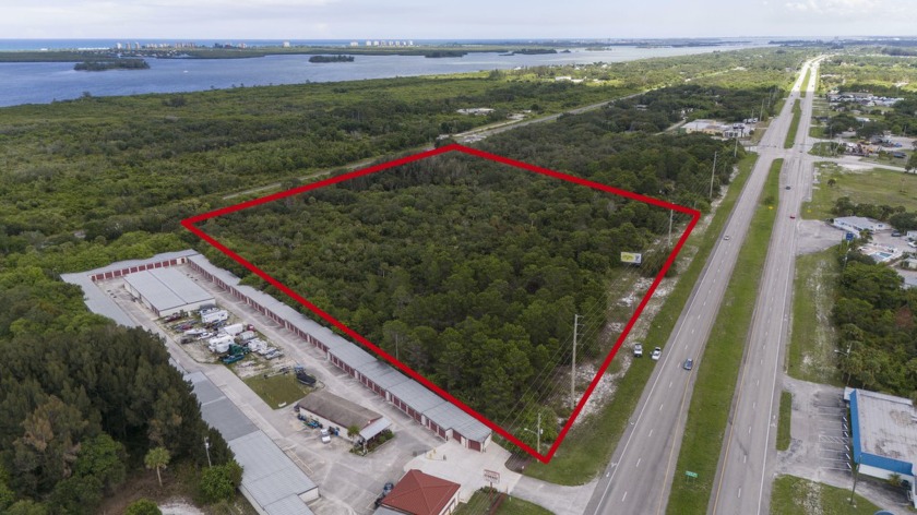 Prime US #1 Development  Site.  9.8 acres with 610 feet on US #1 - Beach Lot for sale in Fort Pierce, Florida on Beachhouse.com