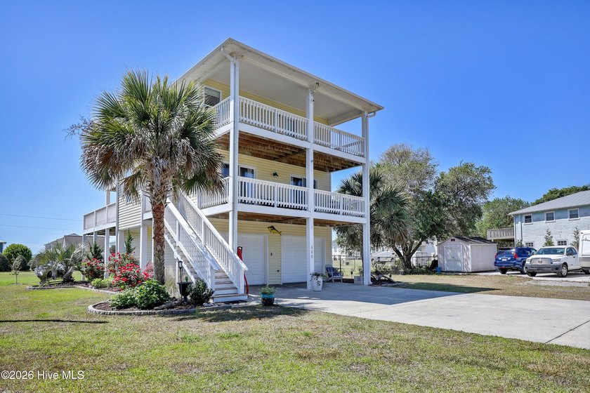 Incredible water views of the ICW from this beautifully - Beach Home for sale in Sneads Ferry, North Carolina on Beachhouse.com