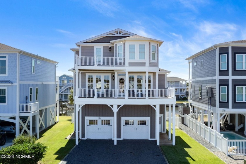 Stunning Canal Beach House with amazing unobstructed - Beach Home for sale in Holden Beach, North Carolina on Beachhouse.com