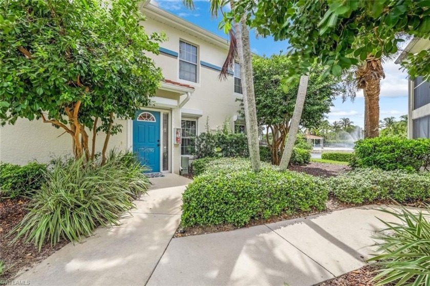 THE ORIGINAL MODEL HOME, lakefront, with single car garage is - Beach Apartment for sale in Bonita Springs, Florida on Beachhouse.com