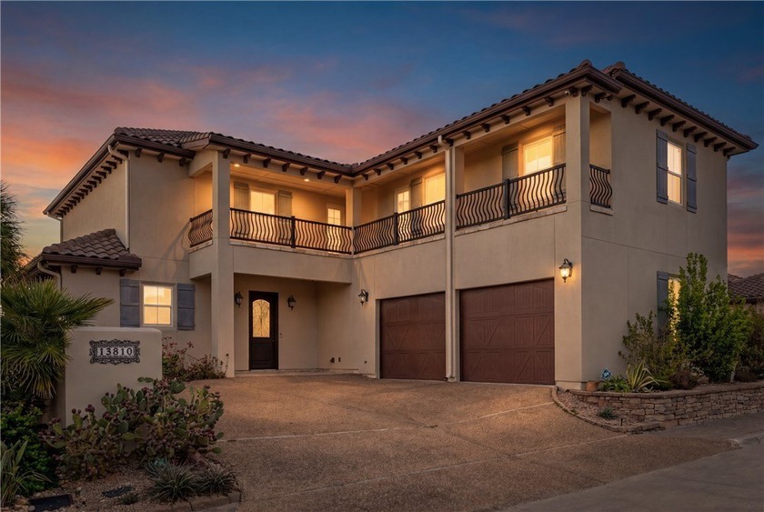 Exceptional waterfront estate located within the gated community - Beach Home for sale in Corpus Christi, Texas on Beachhouse.com