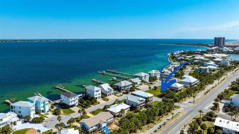 This is a One-of-a-kind water view, corner lot opportunity on - Beach Lot for sale in Pensacola Beach, Florida on Beachhouse.com