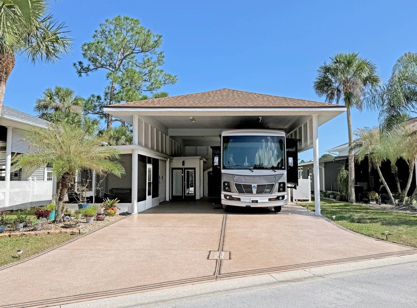 Park your RV under cover in this exclusive Class A only section - Beach Lot for sale in Titusville, Florida on Beachhouse.com
