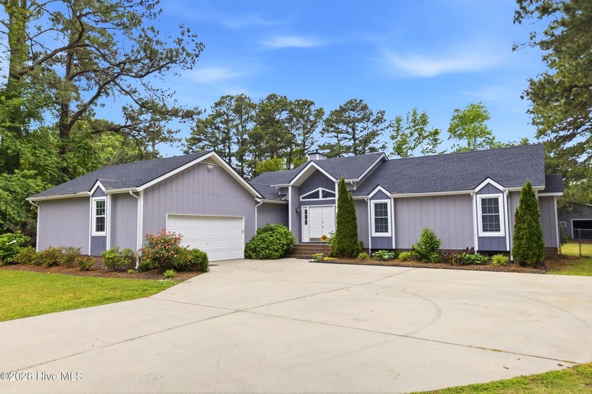 Welcome to this updated ranch home on a spacious three-quarter - Beach Home for sale in Elizabeth City, North Carolina on Beachhouse.com