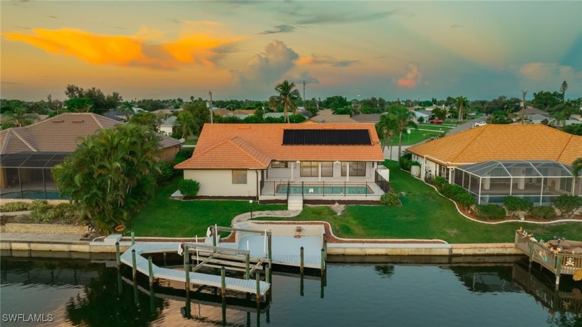 RARE opportunity for a wide gulf access BASIN VIEW without the - Beach Home for sale in Cape Coral, Florida on Beachhouse.com