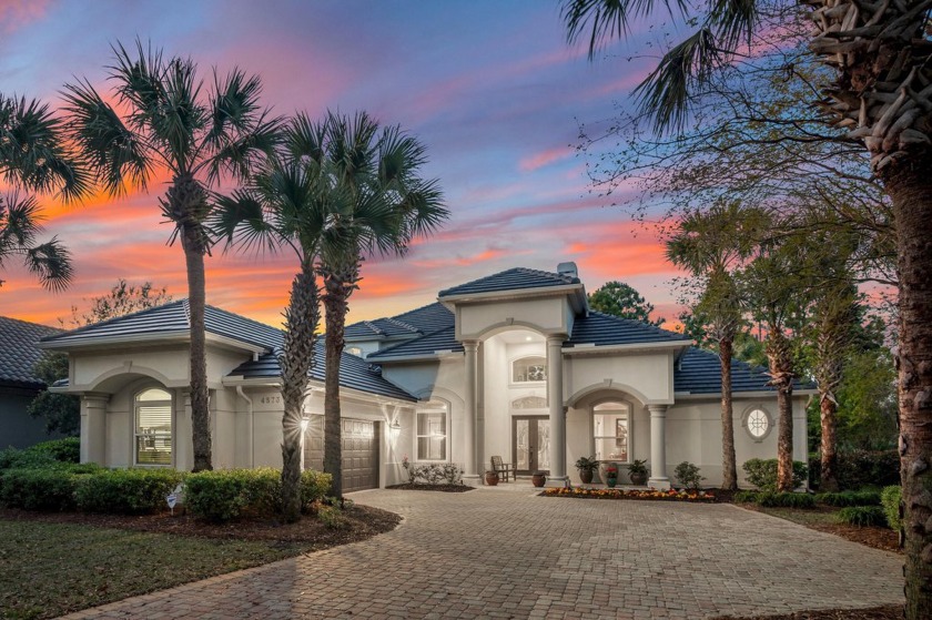 Beautiful custom home overlooking the lake in exclusive gated - Beach Home for sale in Destin, Florida on Beachhouse.com