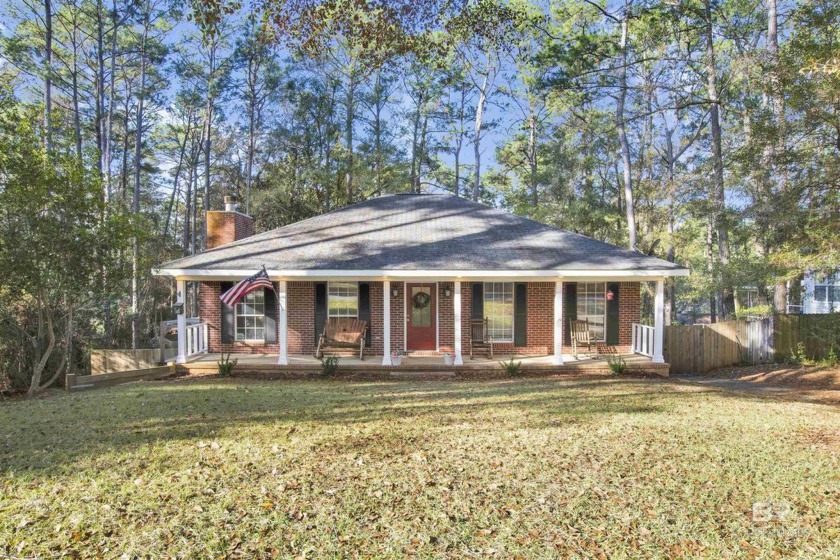 Charming brick home with a welcoming southern style front porch - Beach Home for sale in Daphne, Alabama on Beachhouse.com