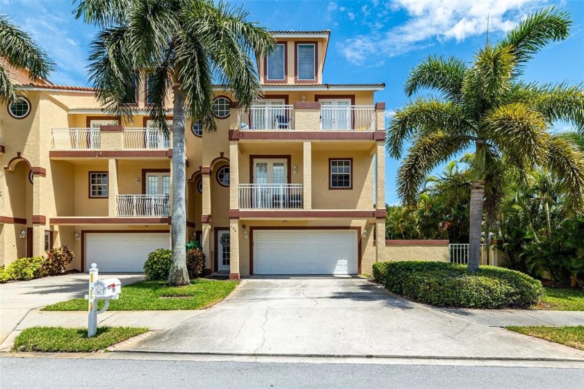 Incredible 3-Story Townhome with PRIVATE ELEVATOR Nestled in the - Beach Townhome/Townhouse for sale in North Redington Beach, Florida on Beachhouse.com