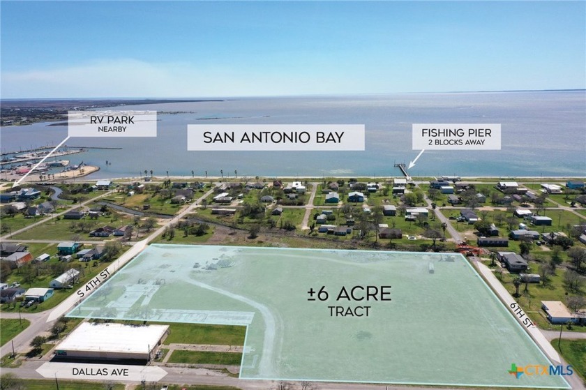 Unlock endless possibilities with this prime 6 +/- acre tract - Beach Commercial for sale in Seadrift, Texas on Beachhouse.com