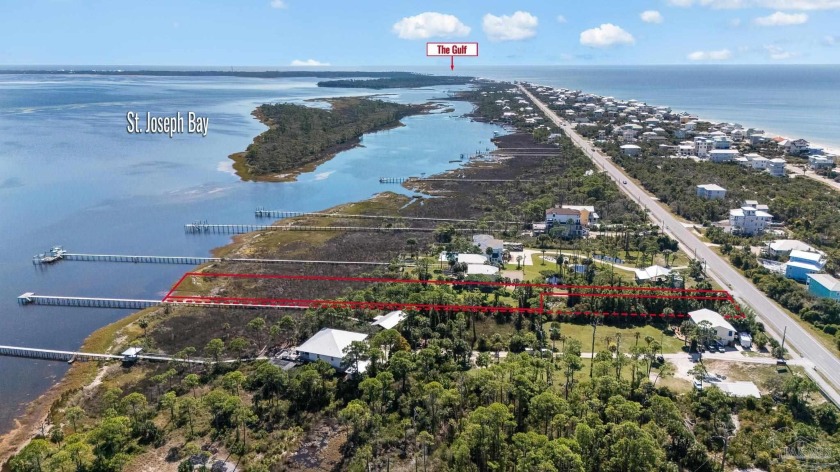 Discover the Magic of Cape San Blas - A Rare Bayfront - Beach Lot for sale in Port St Joe, Florida on Beachhouse.com